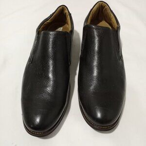 AMERICAN CLASSICS BY DE LA RENTIS SHOES MENS BLACK LEATHER LOAFER SIZE 13